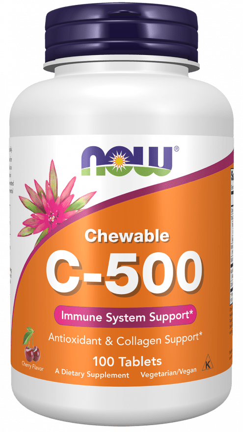 C - 500 Chewable Cherry - Berry