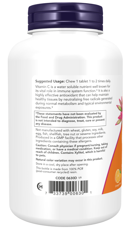 C - 500 Chewable Orange