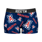 Arizona Wildcats - Logo All-Over Women's Boy Shorts