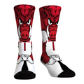 Arkansas Razorbacks - HyperOptic Mascot Crew Socks