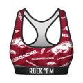 Arkansas Razorbacks - Logo All-Over Women's Sports Bra