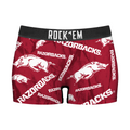 Arkansas Razorbacks - Logo All-Over Women's Boy Shorts