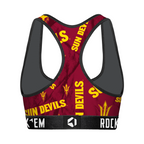 Arizona State Sun Devils - Logo All-Over Women's Sports Bra
