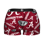 Alabama Crimson Tide - Logo All-Over Women's Boy Shorts