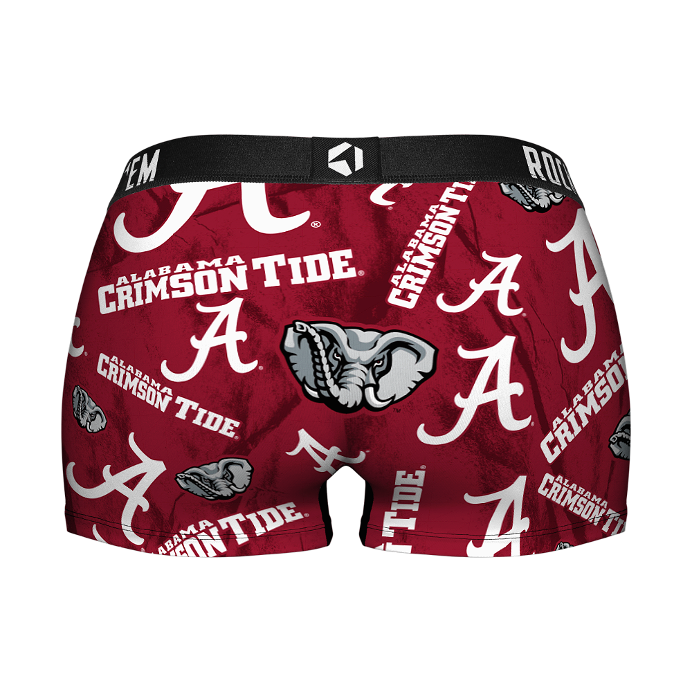 Alabama Crimson Tide - Logo All-Over Women's Boy Shorts