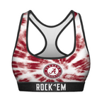Alabama Crimson Tide - Team Tie Dye Women's Sports Bra