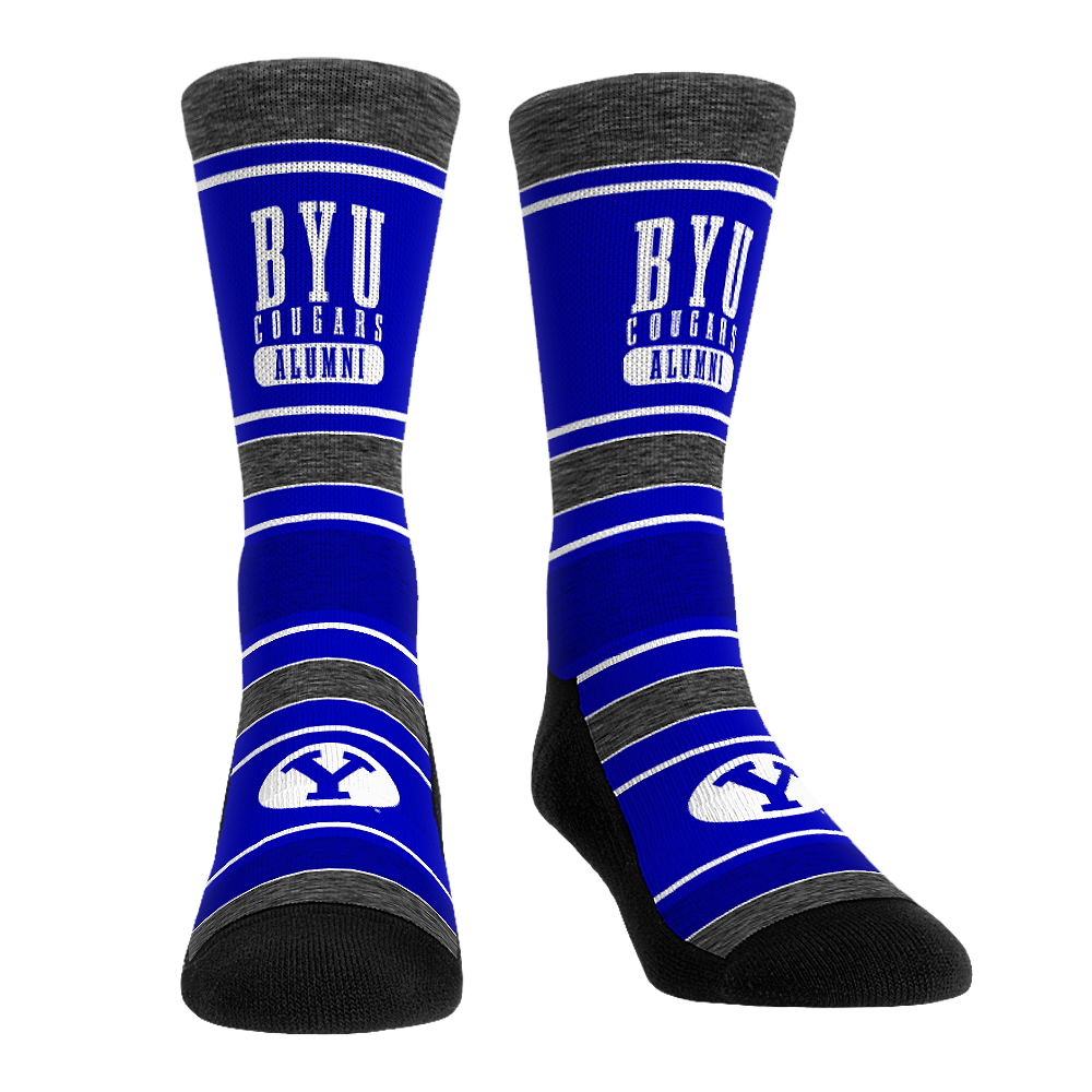 BYU Cougars - Alumni Crew Socks