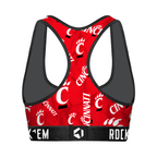 Cincinnati Bearcats - Logo All-Over Women's Sports Bra