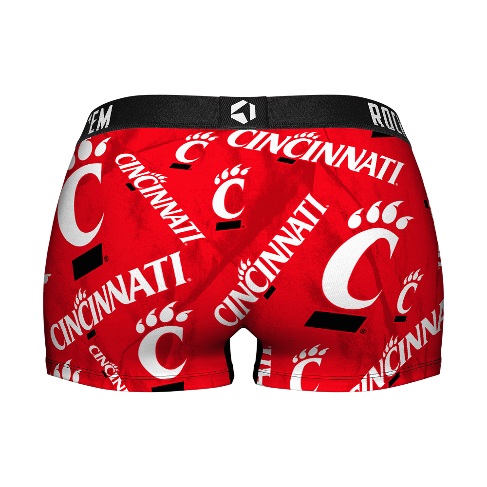 Cincinnati Bearcats - Logo All-Over Women's Boy Shorts