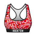 Cincinnati Bearcats - Twisted Wordmark Women's Sports Bra