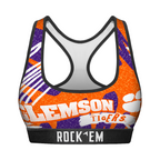Clemson Tigers - Team Blast Women's Sports Bra