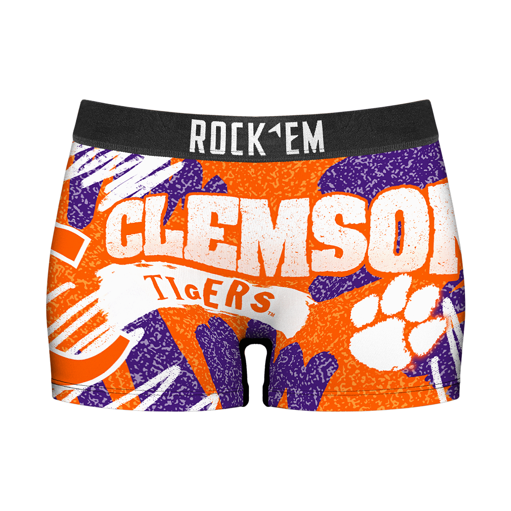 Clemson Tigers - Team Blast Women's Boy Shorts