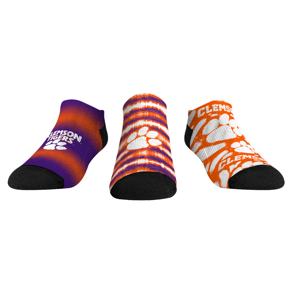 Clemson Tigers - Low Cut - Make Some Noise (3-Pack) Socks