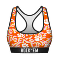 Clemson Tigers - Twisted Wordmark Women's Sports Bra