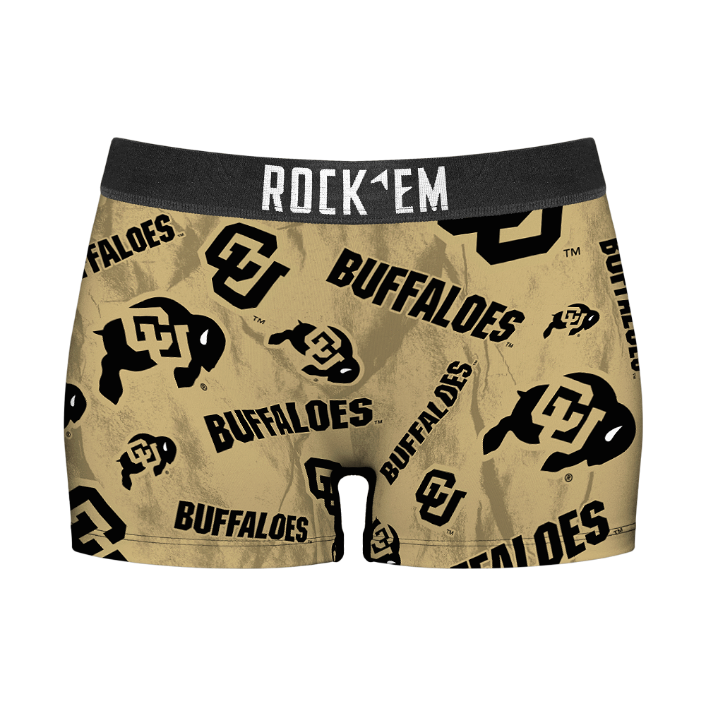 Colorado Buffaloes - Logo All-Over Women's Boy Shorts