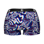 FAU Owls - Twisted Wordmark Women's Boy Shorts