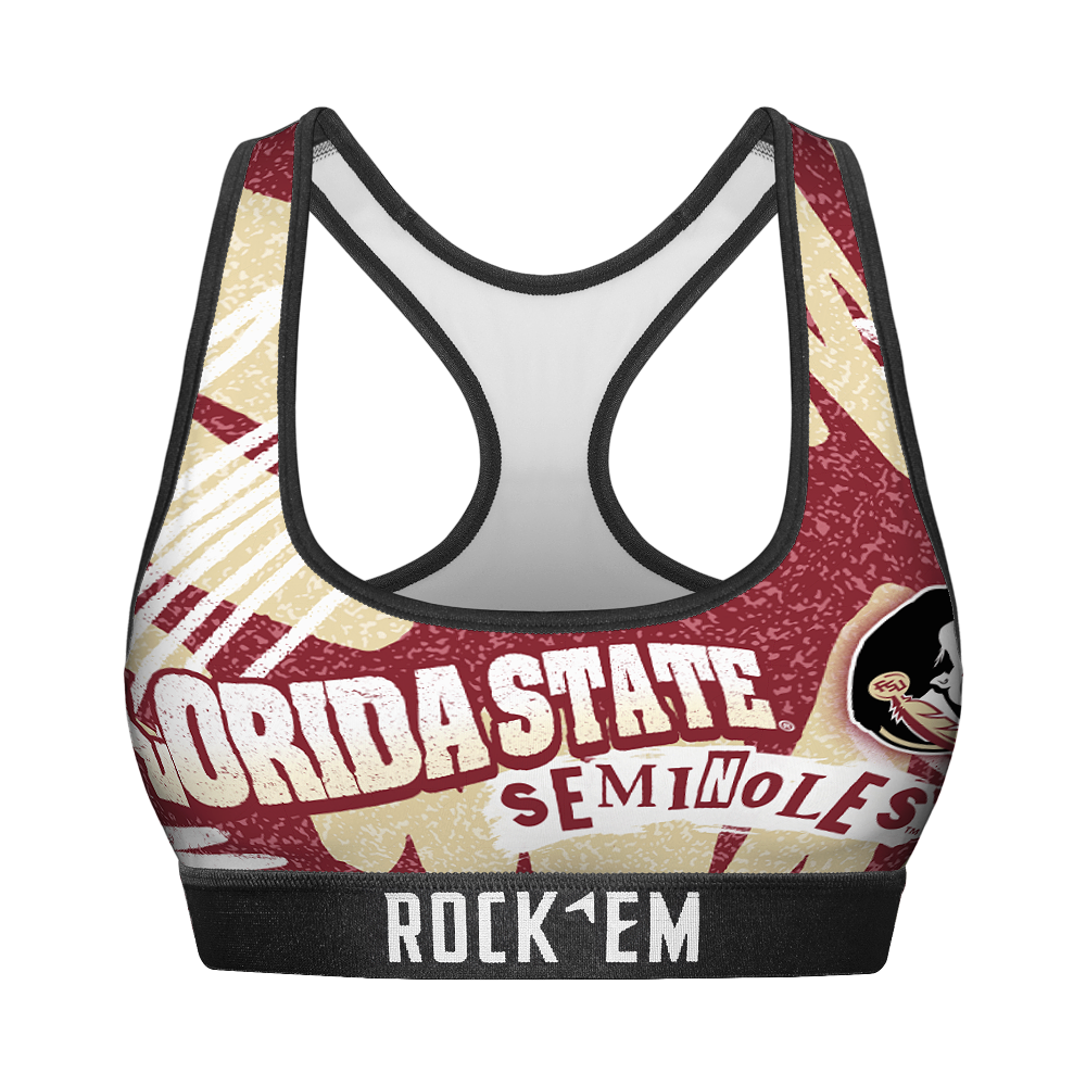 Florida State Seminoles - Team Blast Women's Sports Bra