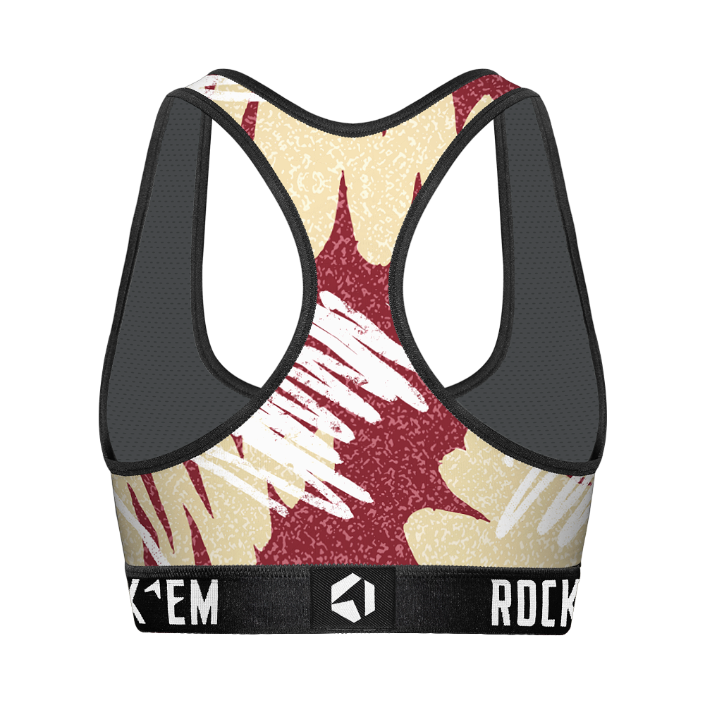 Florida State Seminoles - Team Blast Women's Sports Bra