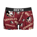 Florida State Seminoles - Logo All-Over Women's Boy Shorts