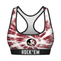 Florida State Seminoles - Team Tie Dye Women's Sports Bra