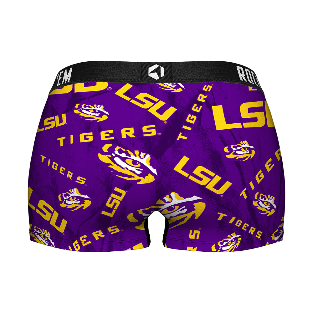 LSU Tigers - Logo All-Over Women's Boy Shorts