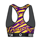 LSU Tigers - Tiger Stripes Women's Sports Bra