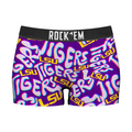 LSU Tigers - Twisted Wordmark Women's Boy Shorts