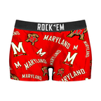 Maryland Terrapins - Logo All-Over Women's Boy Shorts
