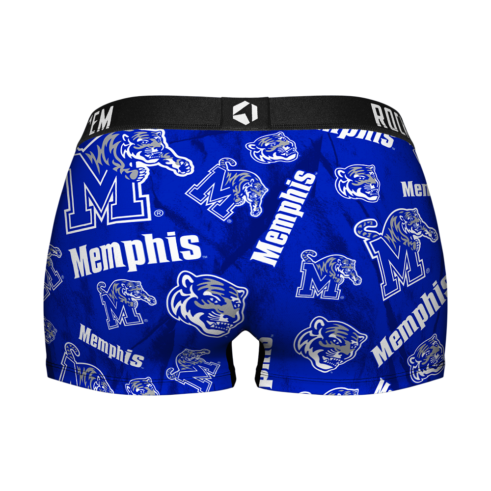 Memphis Tigers - Logo All-Over Women's Boy Shorts