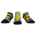 Michigan Wolverines - Low Cut - Make Some Noise (3-Pack) Socks
