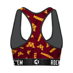 Minnesota Golden Gophers - Logo All-Over Women's Sports Bra