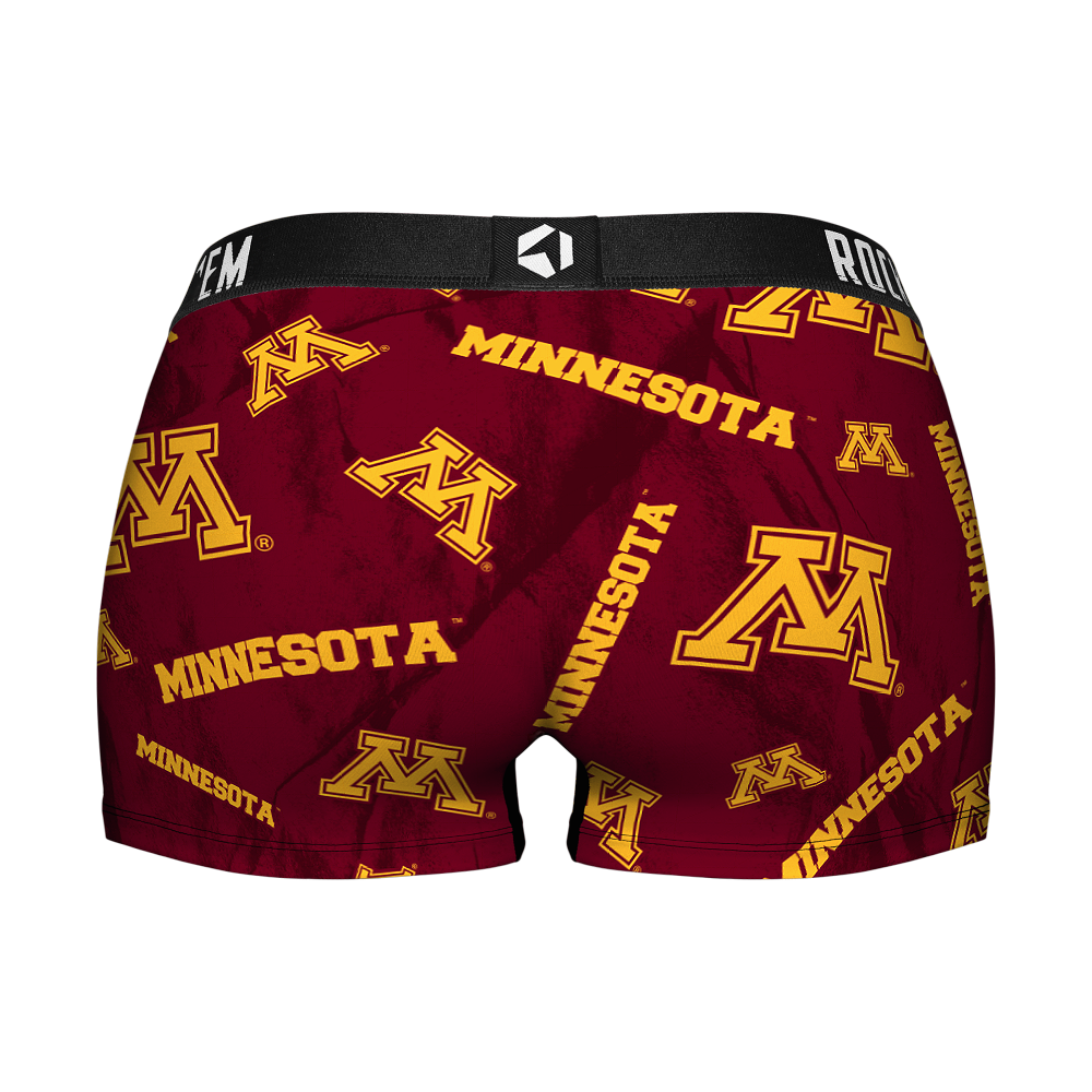 Minnesota Golden Gophers - Logo All-Over Women's Boy Shorts