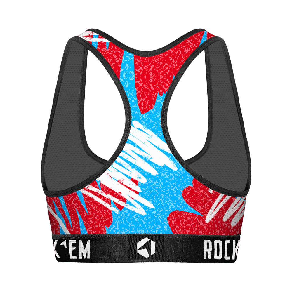 Ole Miss Rebels - Team Blast Women's Sports Bra