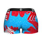 Ole Miss Rebels - Team Blast Women's Boy Shorts