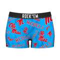 Ole Miss Rebels - Logo All-Over Women's Boy Shorts