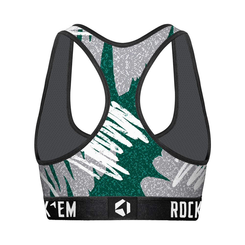Michigan State Spartans - Team Blast Women's Sports Bra