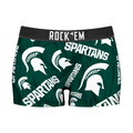 Michigan State Spartans - Logo All-Over Women's Boy Shorts