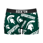 Michigan State Spartans - Logo All-Over Women's Boy Shorts