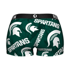 Michigan State Spartans - Logo All-Over Women's Boy Shorts