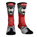 NC State Wolfpack - HyperOptic Mascot Crew Socks