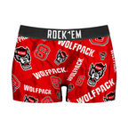 NC State Wolfpack - Logo All-Over Women's Boy Shorts