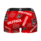 NC State Wolfpack - Logo All-Over Women's Boy Shorts