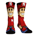 Nebraska Huskers - HyperOptic Mascot Crew Socks