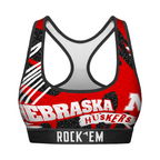 Nebraska Huskers - Team Blast Women's Sports Bra