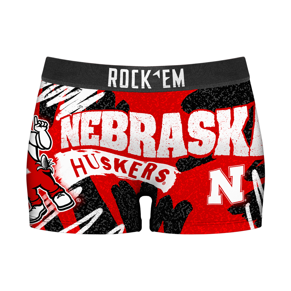 Nebraska Huskers - Team Blast Women's Boy Shorts