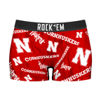 Nebraska Huskers - Logo All-Over Women's Boy Shorts