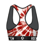 Oklahoma Sooners - Team Tie Dye Women's Sports Bra