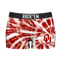 Oklahoma Sooners - Team Tie Dye Women's Boy Shorts