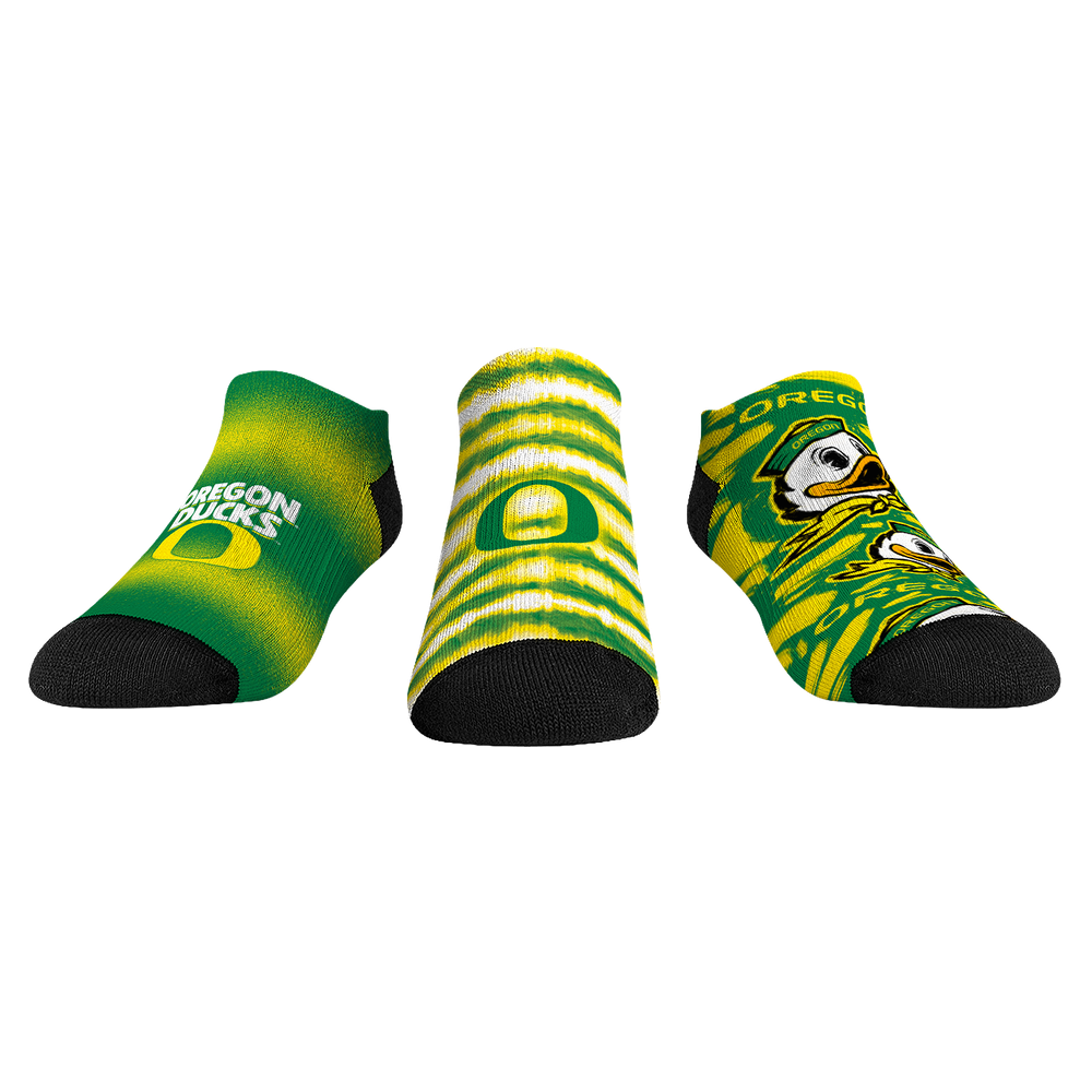 Oregon Ducks - Low Cut - Make Some Noise (3-Pack) Socks