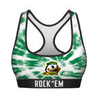Oregon Ducks - Team Tie Dye Women's Sports Bra